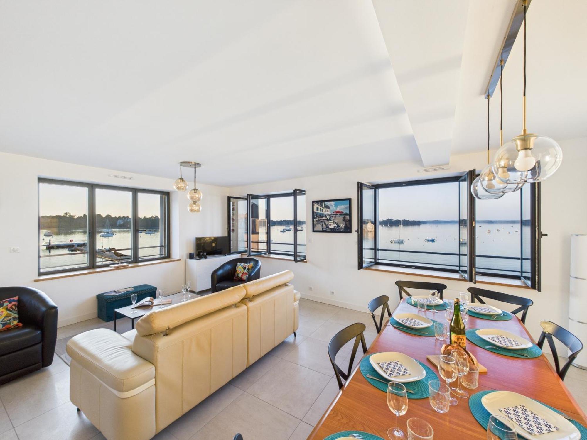 Appartement Vue Sur La Mer A L'Ile Tudy ! エクステリア 写真